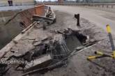 Появилось видео разрушений на плотине Каховской ГЭС