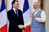 Президент Франции и премьер Индии решили работать вместе над прекращением войны в Украине