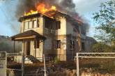 Увечері війська РФ обстріляли Баштанку — спалахнув будинок (фото)