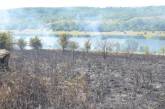На Николаевщине горел Национальный природный парк «Бугский Гард» 