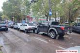 В центре Николаева столкнулись четыре автомобиля