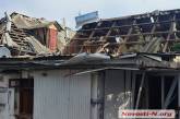 Обстрелы Николаевской области: повреждены жилые дома, гараж, станция и огороды