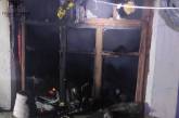 Ночью в Вознесенске горела летняя кухня: огонь мог переброситься на жилой дом