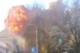 Появилось видео момента попадания ракеты в ТЭЦ во Львове