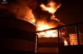 Масштабный пожар в Николаеве: спасатели показали на видео, как тушили тысячи тонн масла