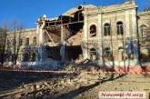 Мэр Николаева рассказал, каким будет новый фасад разрушенной ракетой школы (видео)