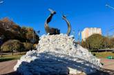 В Николаеве на защиту памятника «Небесной сотне» потратят три тысячи мешков с песком