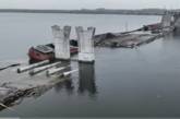 В сети показали разрушенный Антоновский мост под Херсоном с высоты птичьего полета (видео)