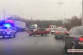 Утром в Николаеве на Ингульском мосту возникла огромная пробка из-за ДТП (видео)