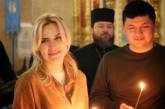 Ким и Замазеева передали Вифлеемский огонь Мира в николаевский собор (фото)