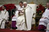 Папа Римський на Різдво закликав пам'ятати про українців