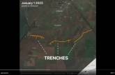 Окупанти викопали траншеї на півночі Криму – супутникові знімки