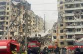 Кількість жертв внаслідок ракетного удару по Дніпру зросла до 25