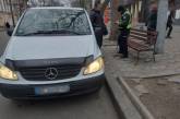 В Николаеве патрульные «взялись» за нарушителей, катающихся на авто по пешеходной ул. Соборной
