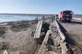 Під Коблево фура злетіла в кювет (фото)