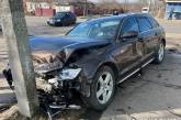 У Первомайську сталось ДТП за участю Daewoo Lanos та Audi A6, постраждав водій