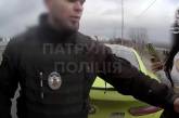 Їхали Києвом зі швидкістю 160 км/год: конфлікт на дорозі між патрульними та інста-блогеркою (відео)