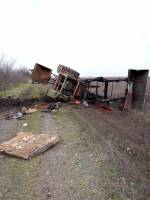 На территории Николаевской области на мине подорвался трактор