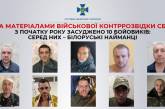 В Україні засудили 10 бойовиків, серед них – білоруські найманці, - СБУ