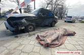 У Миколаєві «Міцубісі» протаранив «Ланос»: один загиблий, двоє постраждалих