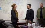 Во время рабочей поездки в Черниговскую область 3 апреля президент Владимир Зеленский провел встречу с генеральным секретарем Совета Европы Марией Пейчинович-Бурич