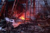  В результате обстрела жилых кварталов Очакова возникли пожары, есть пострадавшие (фото)