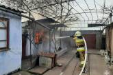 В Николаевской области горел жилой дом: замкнула проводка