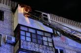 В Николаеве горела квартира в пятиэтажке (фото, видео)
