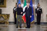 Президент Украины встретился с Президентом Италии в Риме