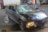 В Одессе автоугонщики на краденой машине попали в ДТП