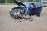 На перехресті в Миколаєві водійка на «Джилі» протаранила «Нісан»