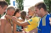 Николаевские спортсмены провели в детском лагере «олимпийский праздник»