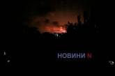 Появилось видео ночной атаки дронов на Николаев