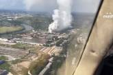 У Підмосков'ї спалахнув акумулярний завод (відео)