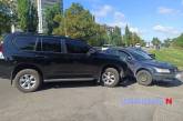 В Николаеве столкнулись Toyota Prado и Volkswagen