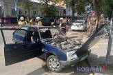В центре Николаева микроавтобус врезался в «Таврию»: шестеро пострадавших, в том числе трое детей