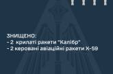 Ночью враг нанес удары с моря и воздуха: ВСУ уничтожили 4 ракеты