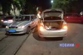В центре Николаева столкнулись полицейский Lanos и Hyundai