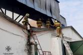 В Николаевской области возник пожар на элеваторе