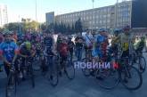 На Соборной площади стартовал велопробег в честь дня города Николаева