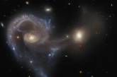 Телескоп Hubble показав галактики, що наближаються до свого зіткнення