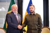 Зеленский встретился с президентом Бразилии