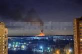 В Подмосковье прозвучали взрывы и начался пожар в районе военного аэродрома