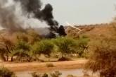 Появилось видео аварии самолета «вагнеровцев» в Мали