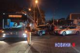 У центрі Миколаєва зіткнулися «Рено», «Чері» та тролейбус