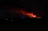 Обстріл Миколаївської області: ракета влучила в інфраструктурний об'єкт, почалася пожежа