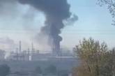 В России горит алюминиевый завод