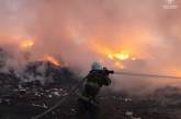 В Николаевской области потушили полигон ТБО, который горел 5 суток (видео)