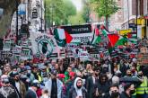 Понад 100 тис. людей вийшли на акцію на підтримку палестинців у Лондоні