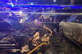 В Киеве пьяный водитель протаранил пять авто и устроил драку